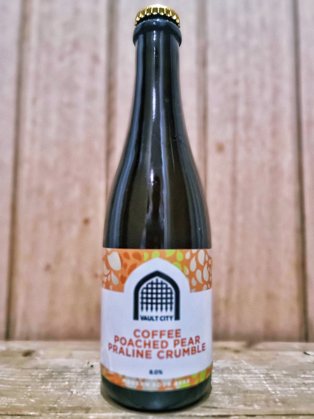 Vault City - Coffee Poached Pear Praline Crumble