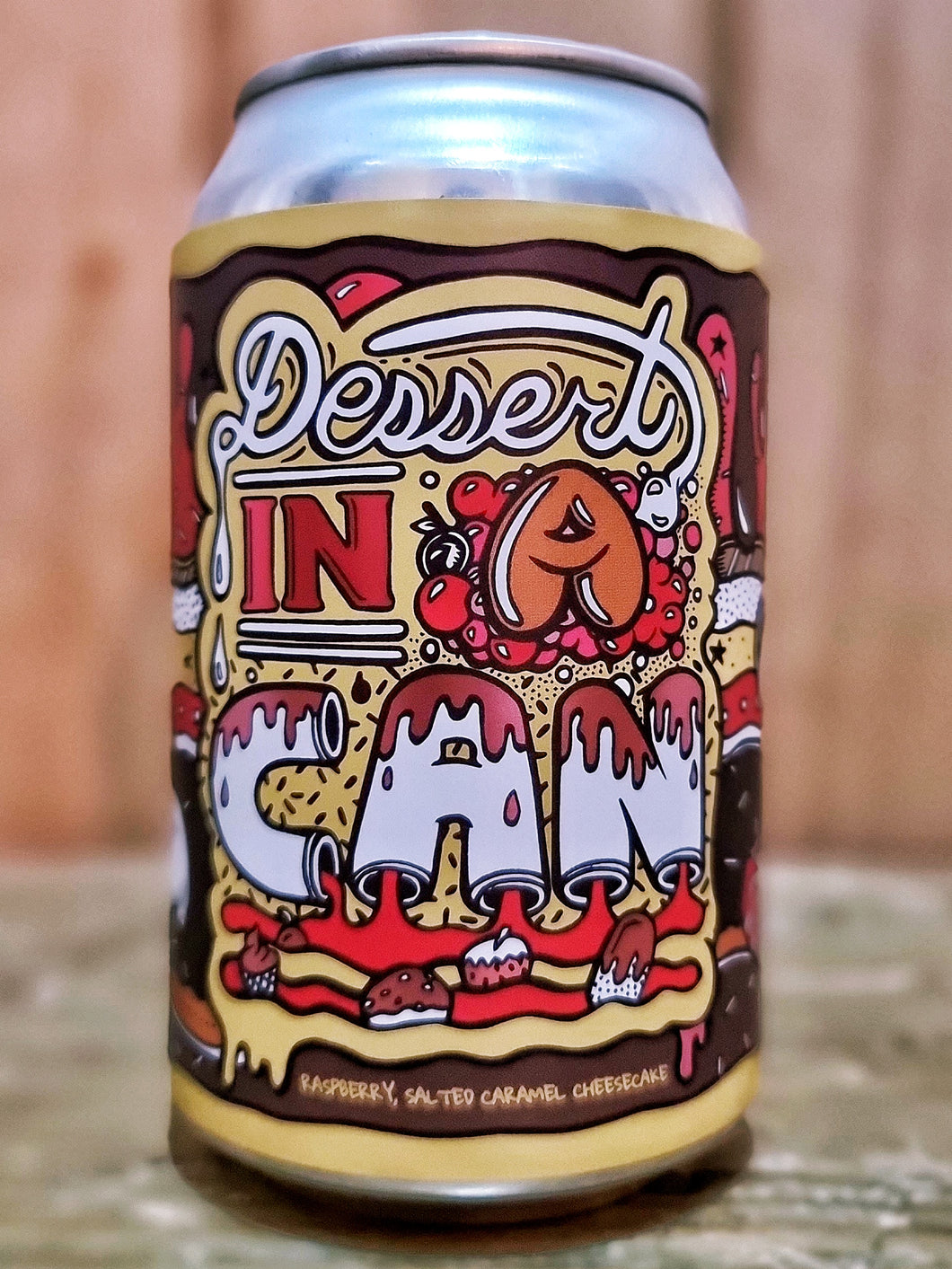 Amundsen - Dessert in a Can 'Raspberry Salted Caramel Cheesecake'