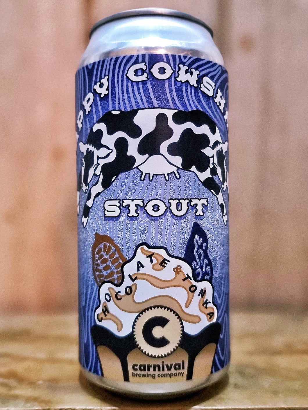 Carnival Brewing Co - Happy Cowshake Chocolate and Tonka Milkshake Stout