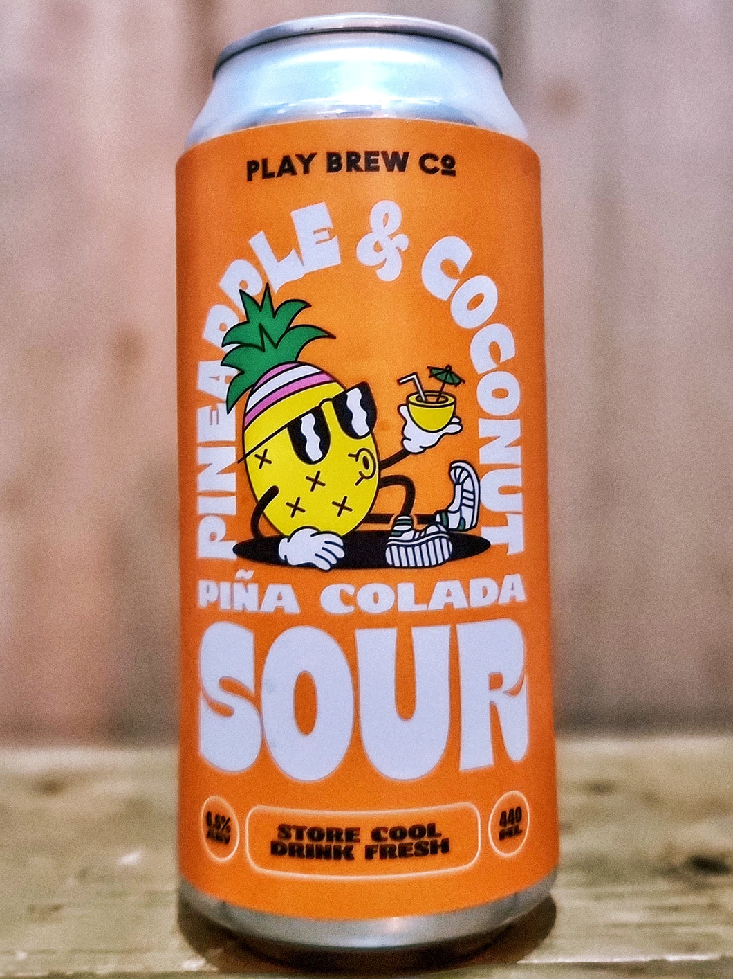Play Brew - Pineapple and Coconut Pina Colada Sour
