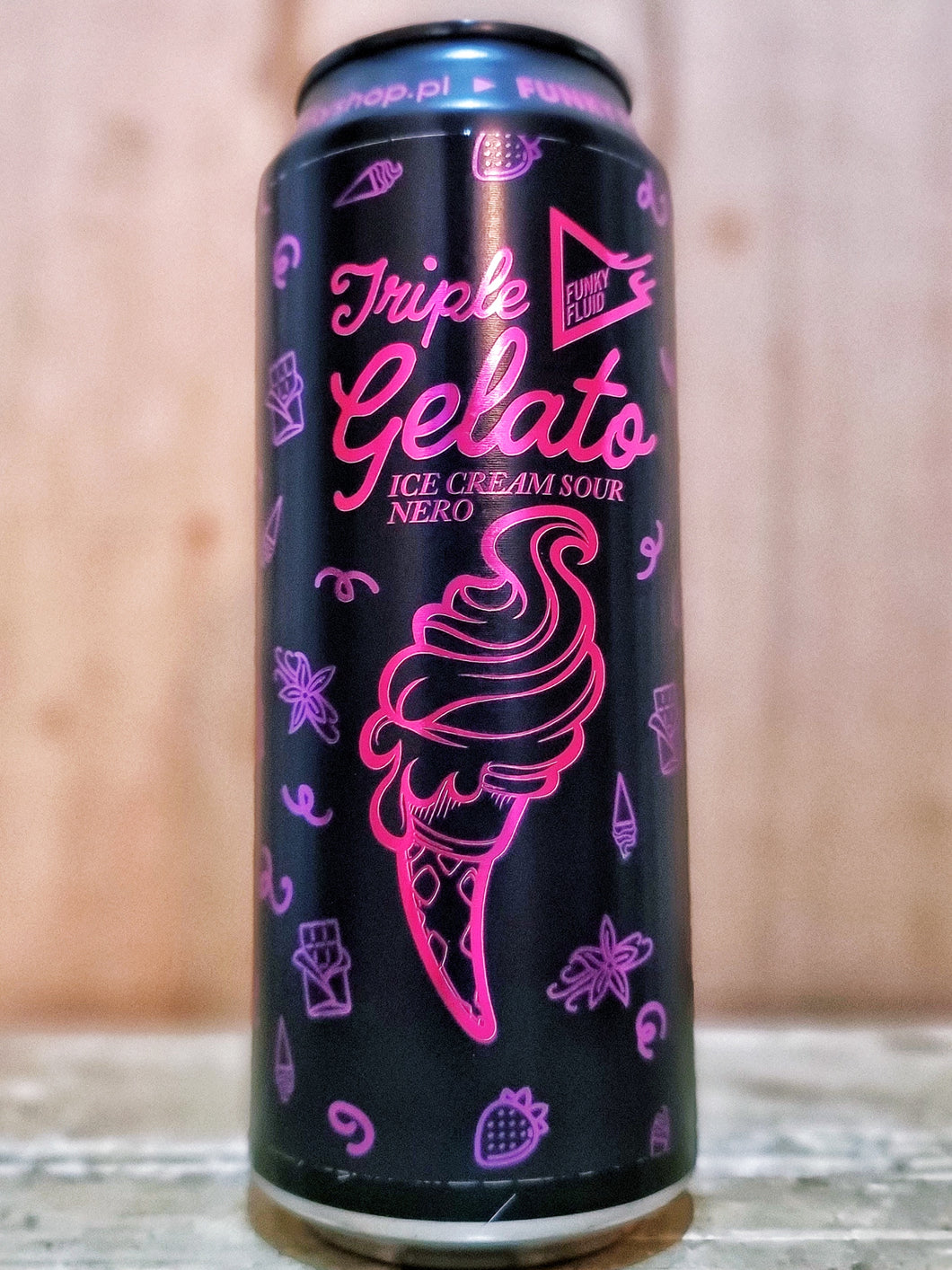 Funky Fluid - Triple Gelato: Nero