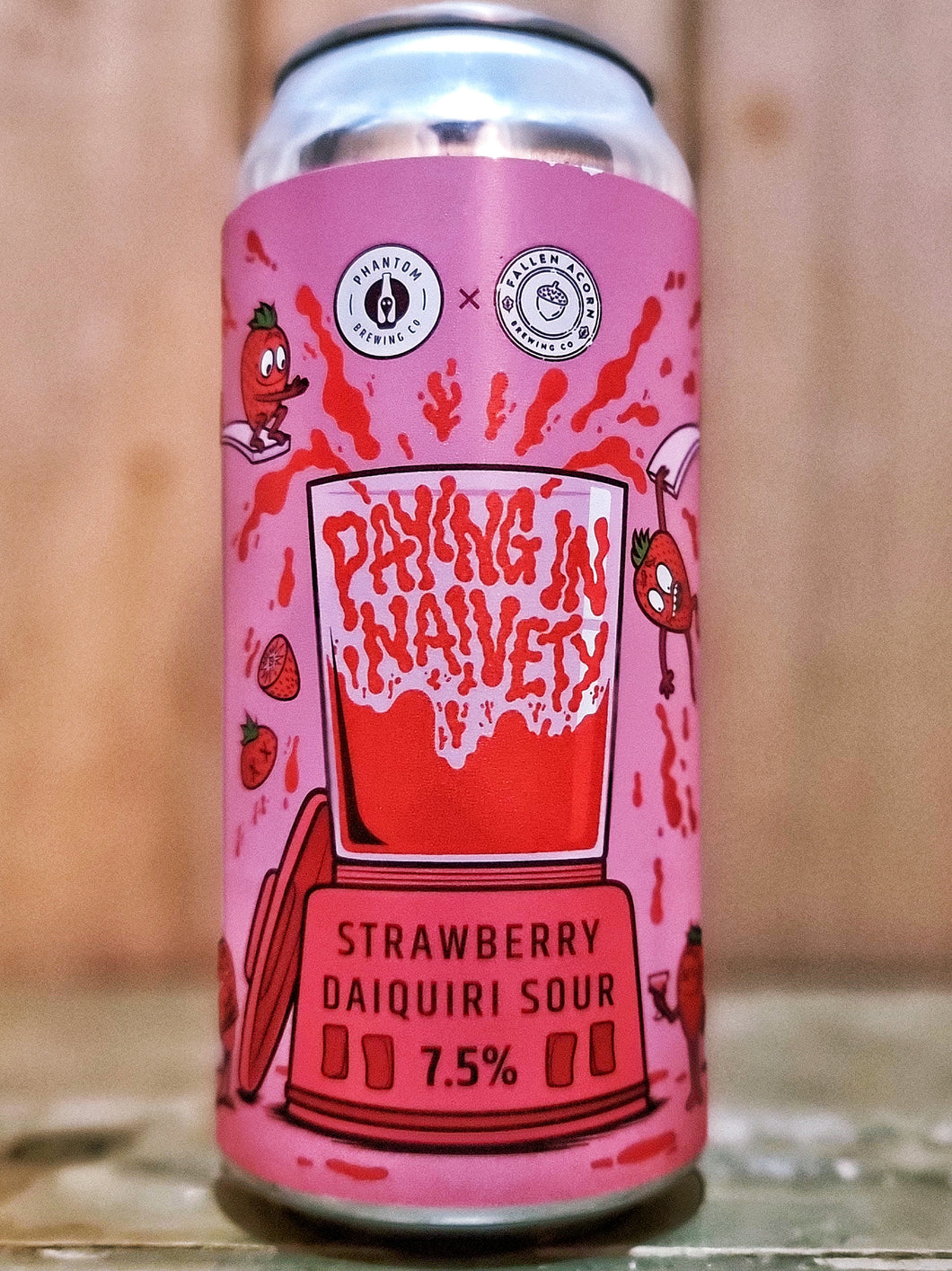 Phantom Brewing Co - Paying In Naivety (Strawberry Daiquiri Sour)