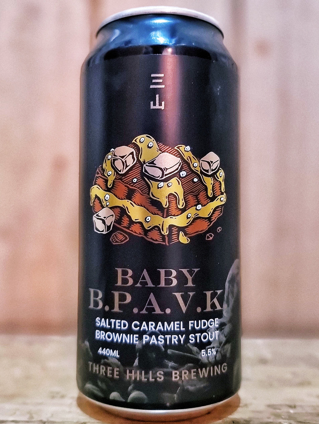 Three Hills Brewing - BPAVK: Salted Caramel Fudge Brownie