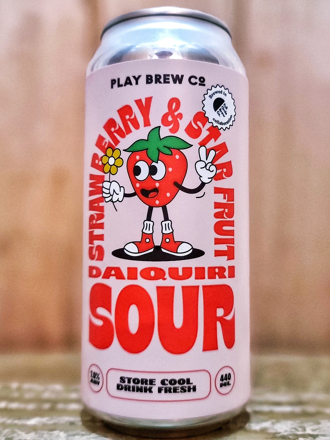 Play Brew - Strawberry and Starfruit Daiquiri Sour