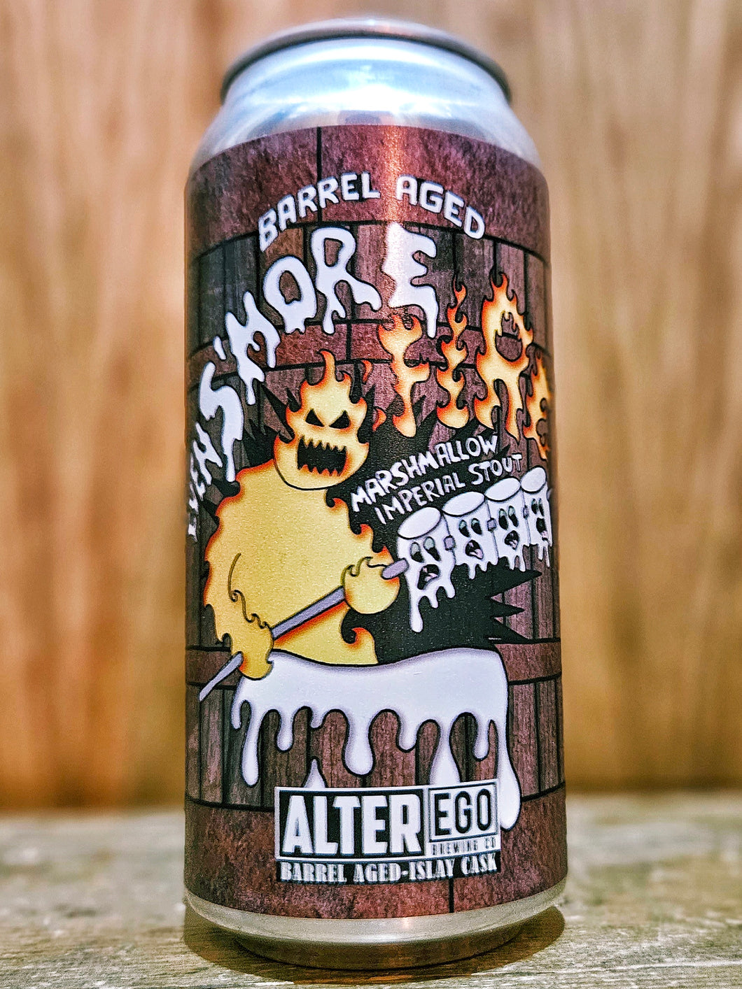 Alter Ego Brewing Co - Islay Barrel Aged Even S'More Fire