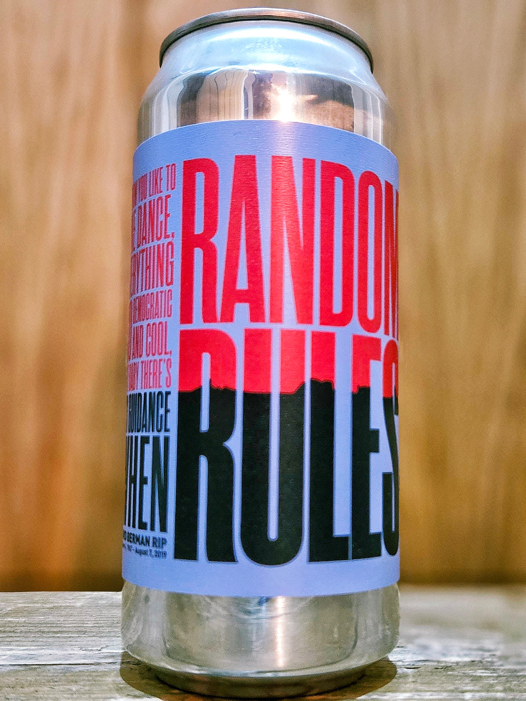 Verdant - Random Rules ALE SALE OCT 2023