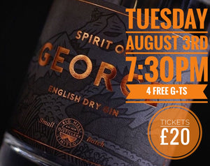 Big Hill Distillery Gin Tasting Evening - Tuesday August 3rd 2021