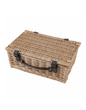 Load image into Gallery viewer, 14&quot; Wicker Hamper Basket
