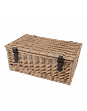 Load image into Gallery viewer, 18&quot; Wicker Hamper Basket
